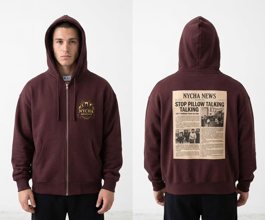 Stop Pillow Talking Hoodie