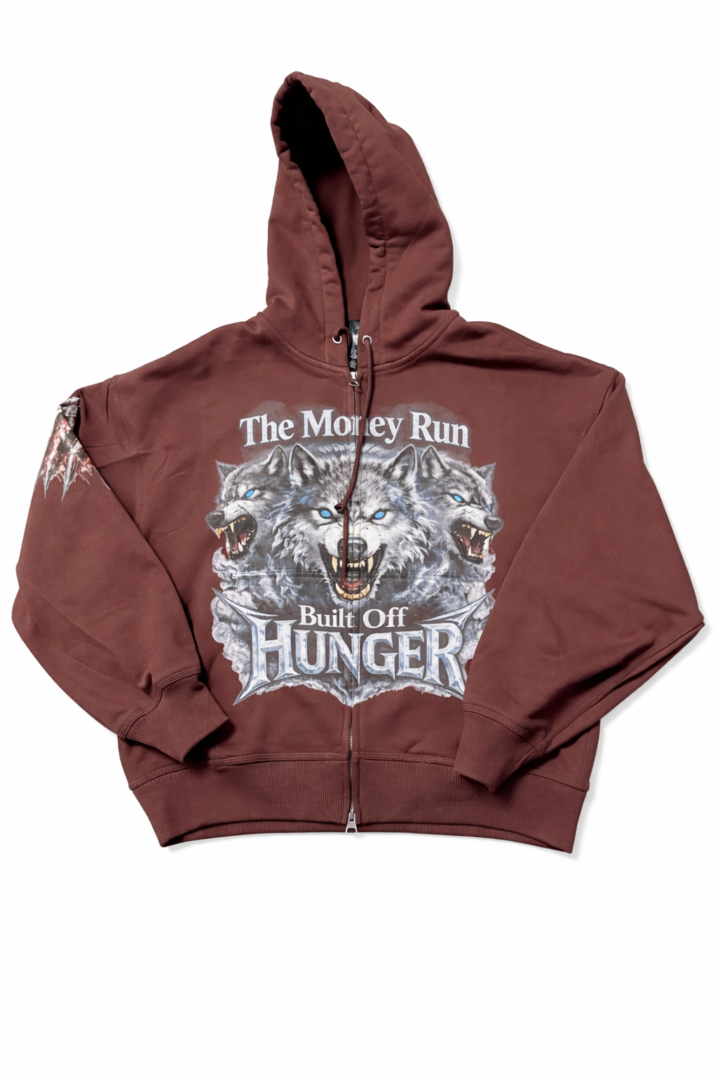 The Money Run- Alpha Hunger Zip Hoodie