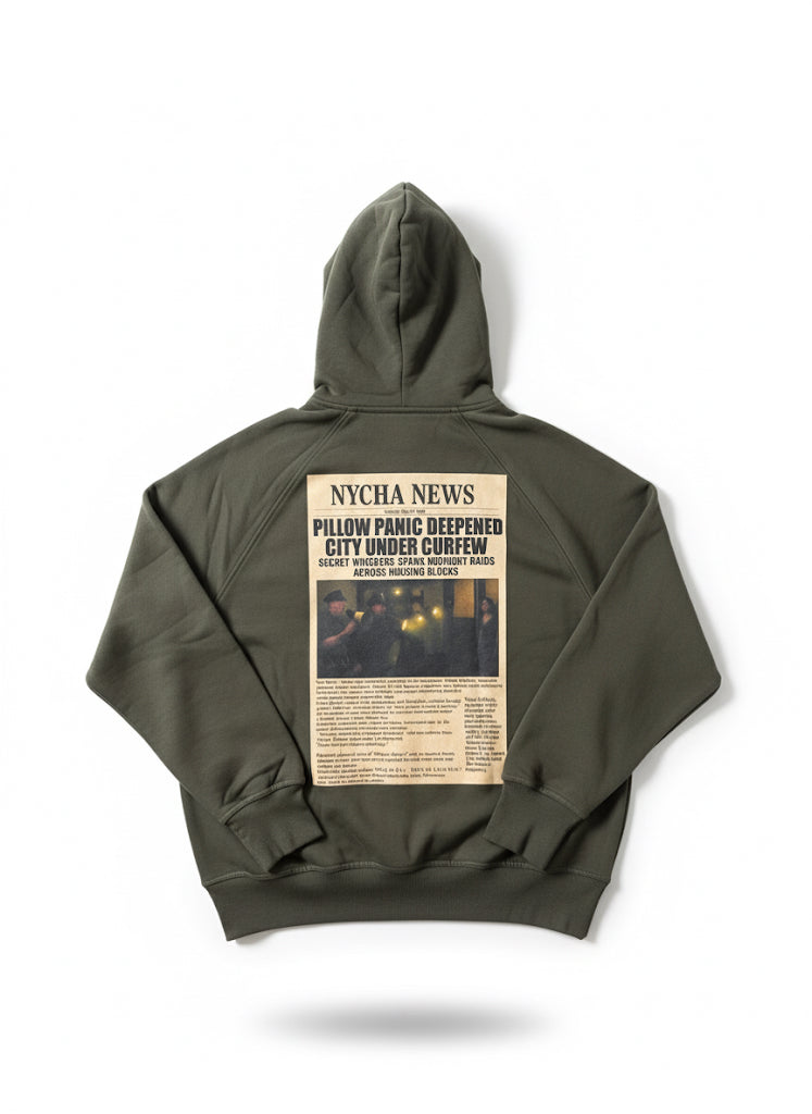 STOP PILLOW TALKING 2.0 PULLOVER HOODIE