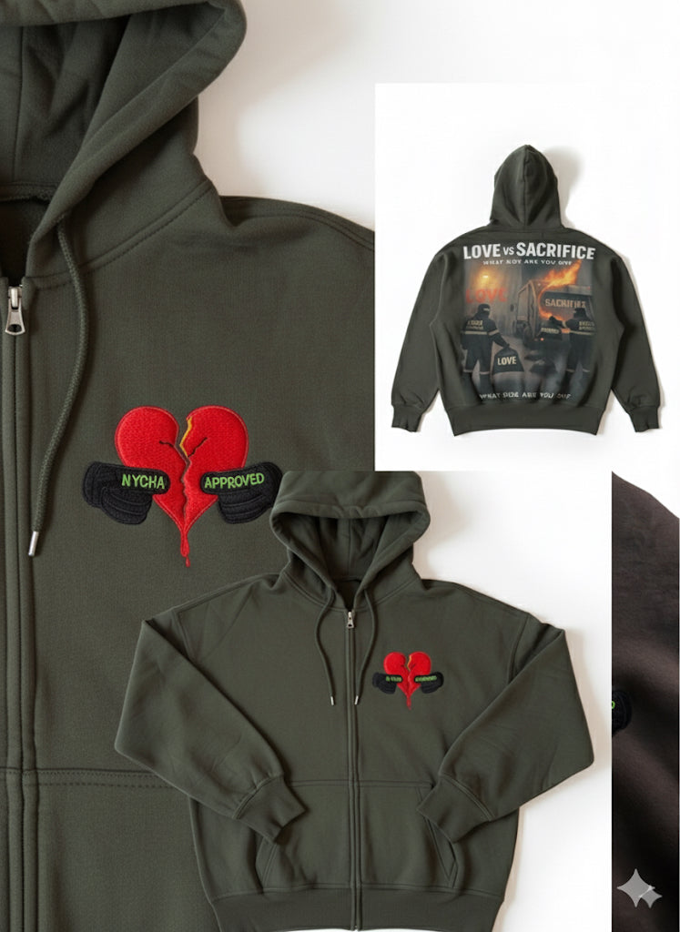 LOVE VS SACRIFICE HOODIE