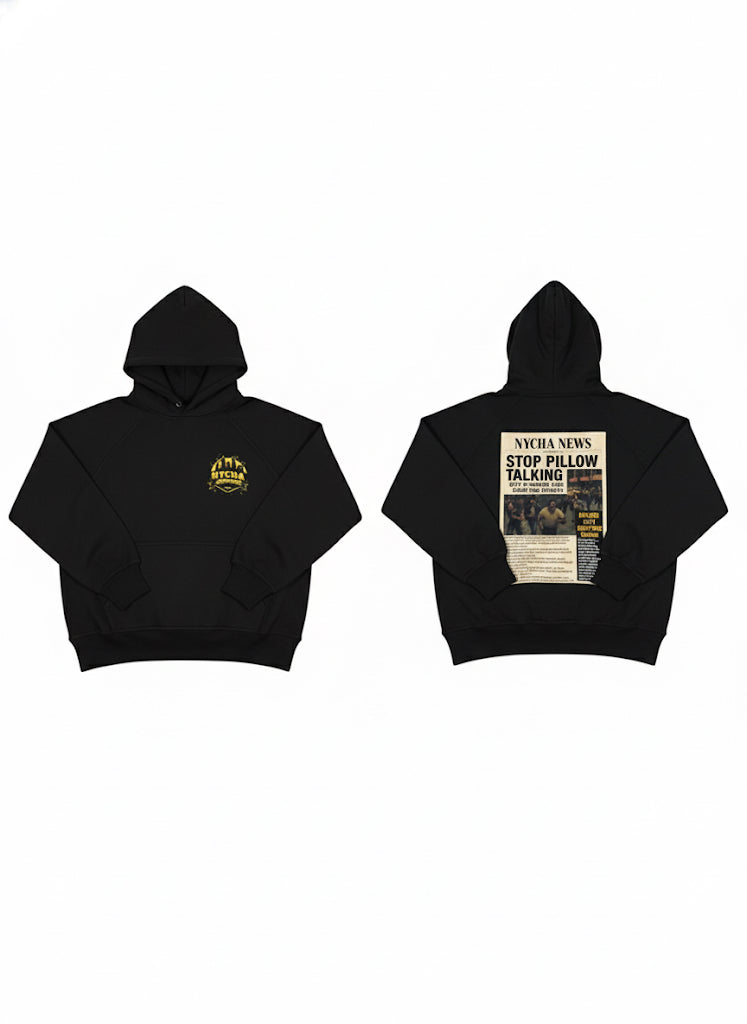 STOP PILLOW TALKING PULLOVER
