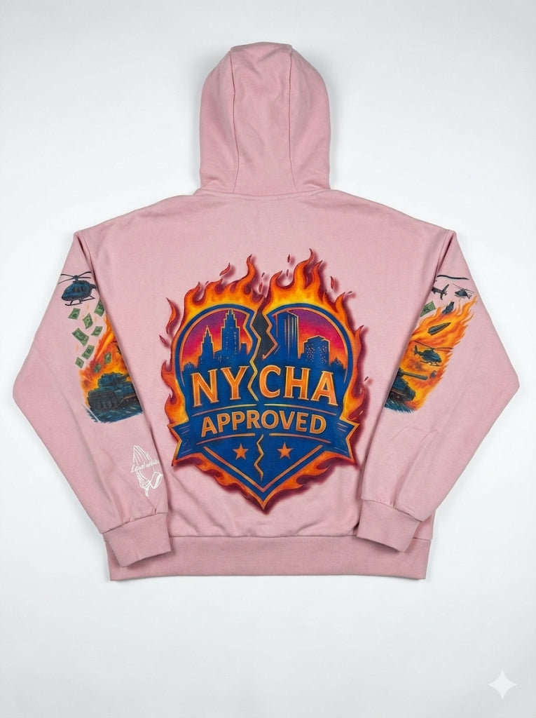 Pink Inferno Hoodie